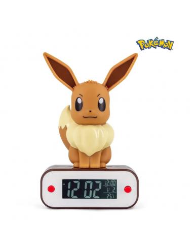 Teknofun Pokémon despertador con luz Evoli 18 cm