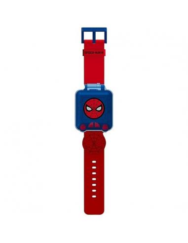 KIDS LICENSING Reloj digital educativo con juegos Spiderman Marvel