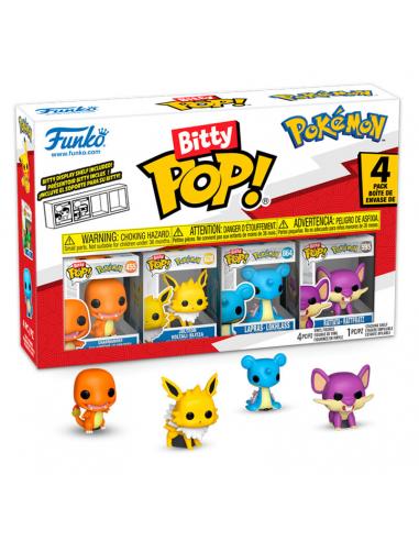 FUNKO Blister 4 figuras Bitty POP Pokemon Charmander