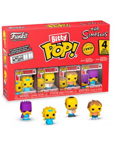 FUNKO Blister 4 figuras Bitty POP Los Simpsons Maggie