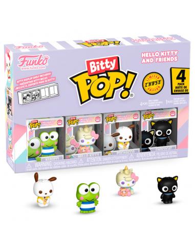 FUNKO Blister 4 figuras Bitty POP Hello Kitty and Friends Keroppi