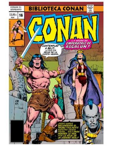 PANINI ESPAÑA S.A. BIBLIOTECA CONAN. CONAN EL BARBARO 16 1978-79