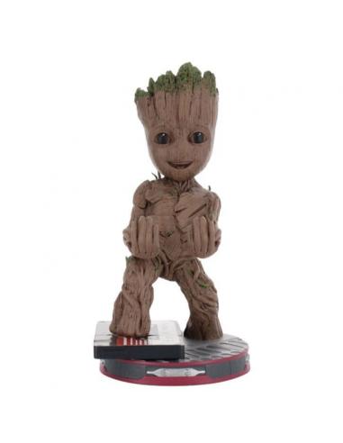 Exquisite Gaming Marvel Soporte Cably Guys Smiley Toddler Groot 22 cm