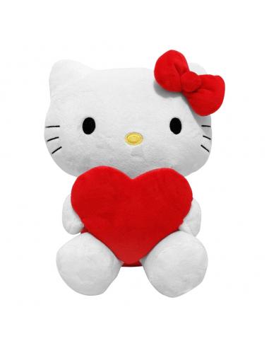 Joy Toy (IT) Sanrio Peluche Hello Kitty Heart 14 cm
