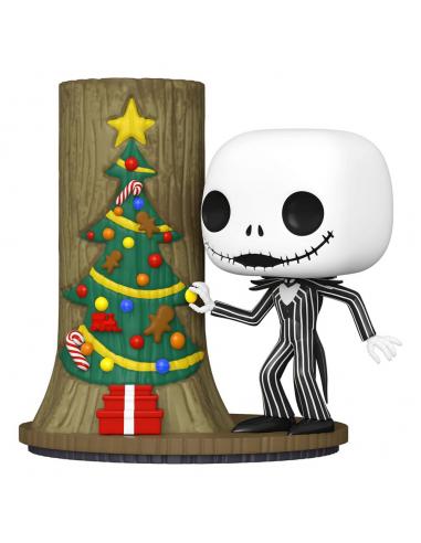 Funko Pesadilla antes de Navidad 30th POP! Deluxe Vinyl Figura Jack w/C.Town Door 9 cm