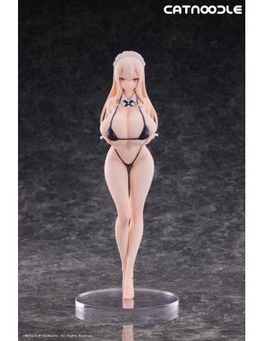 CatNoodle Original Character Estatua PVC 1/6 Dosukebe Bikini wo Kitekureru Juujun na Maid-san Illustration by Himuka Yuzuki 27 c