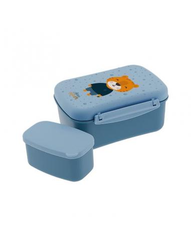 LOVELY STORY Sandwichera hermetica con placa refrigerante + cajita Tigre