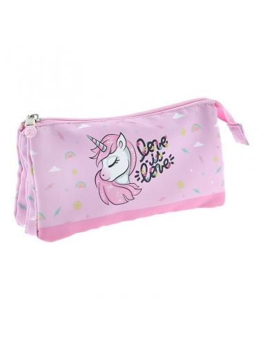 LOVELY STORY Portatodo Fantasia Unicornio triple