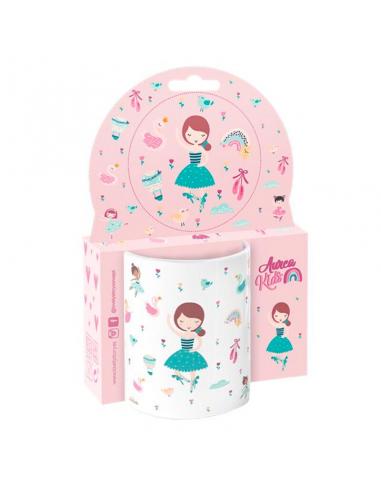 LOVELY STORY Taza infantil Ballet 330ml