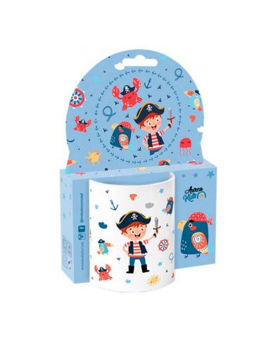 LOVELY STORY Taza infantil Pirates 330ml