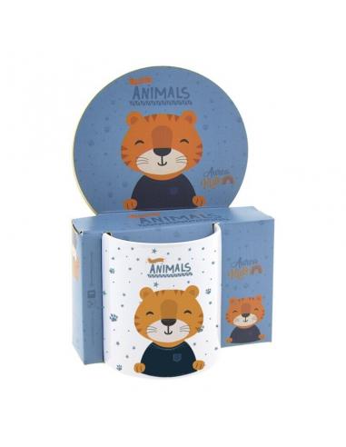 LOVELY STORY Taza infantil Tigre 330ml