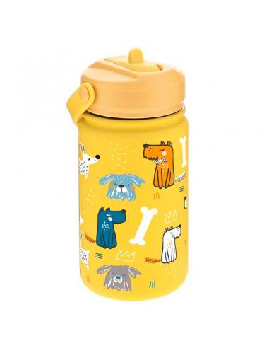 LOVELY STORY Cantimplora termica Cachorro Mostaza 330ml