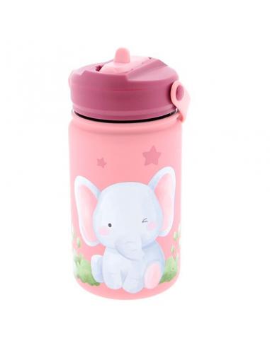 LOVELY STORY Cantimplora termica Elefante Maquillaje 330ml
