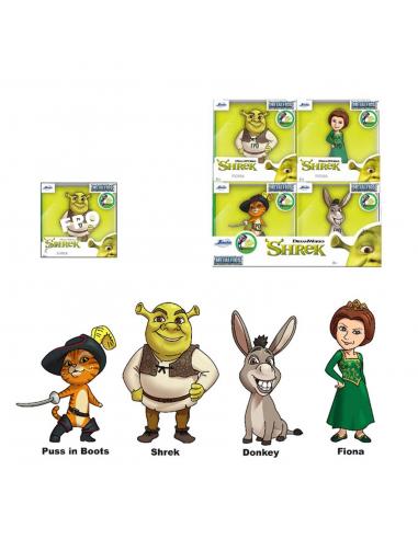 SIMBA TOYS ESPAÑA S.L.U. SHREK EXPOSITOR 12 FIGURAS 7 CM METALFIGS