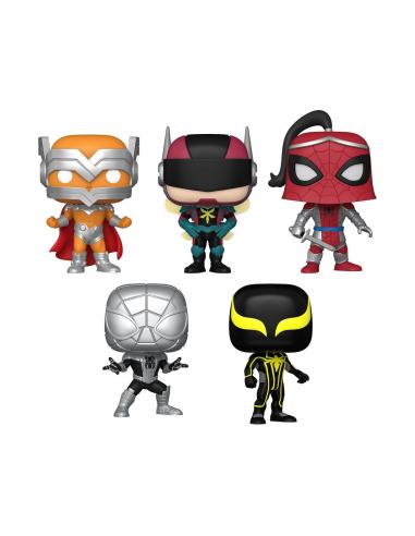 Funko Marvel Pack de 5 Figuras POP! Vinyl Year of the Spider Special Edition 9 cm