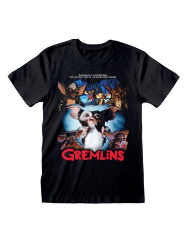 Heroes Inc Gremlins Camiseta Retro Poster Style talla XL