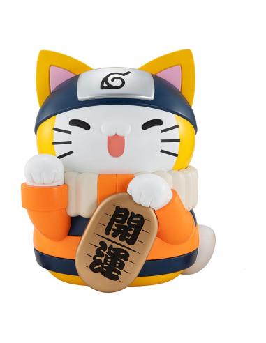 Megahouse Naruto Shippuden Mega Cat Project Nyanto! The Big Nyaruto Series Figura Nyaruto Fortune Cats Giant Ver. 34 cm