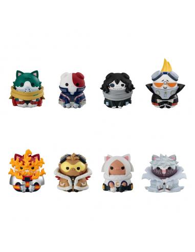 Megahouse My Hero Academia Mega Cat Project Minifiguras Heroaca Cats No.01 3 cm Surtido (8)