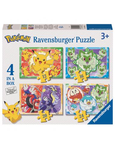 RAVENSBURGER Puzzle Pokemon 12-16-20-24pzs