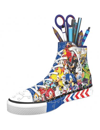 RAVENSBURGER Puzzle 3D Portalapices 3D Zapatilla Sonic the Hedgehog 112pzs