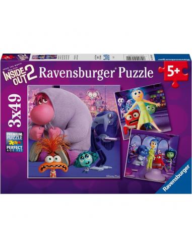 RAVENSBURGER Puzzle Del Reves 2 Disney Pixar 3x49pzs