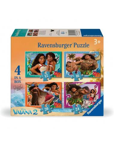 RAVENSBURGER Puzzle Vaiana 2 Disney 12-16-20-24pzs