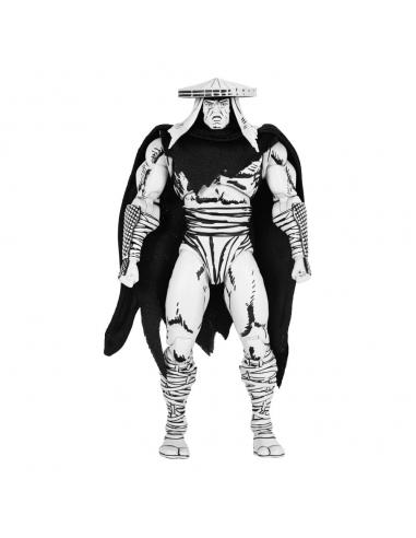 NECA Teenage Mutant Ninja Turtles Figura Foot Assassin Black and White 18 cm