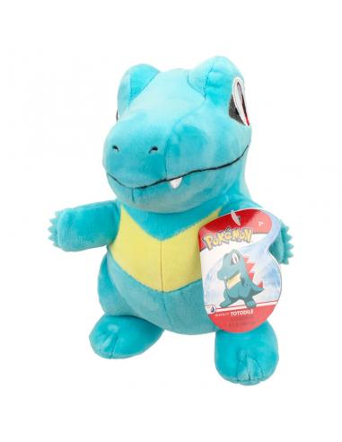 JAZWARES Peluche Totodile Pokemon 20cm