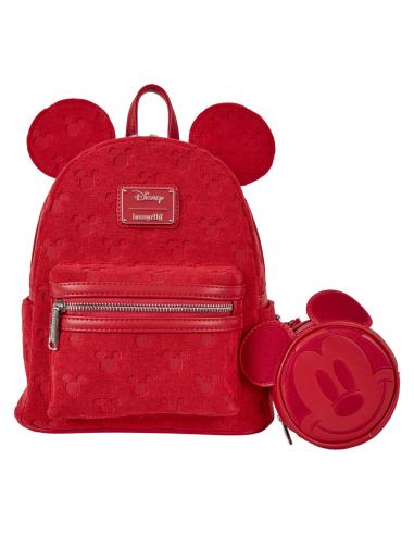 LOUNGEFLY Mochila + Monedero Mickey Disney Loungefly