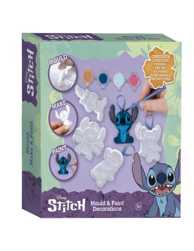 CYP BRANDS Set de Escayola para Moldear y Pintar Stitch Disney