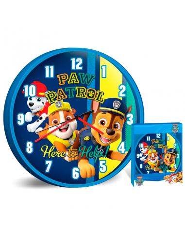 KIDS LICENSING Reloj pared Patrulla Canina Paw Patrol