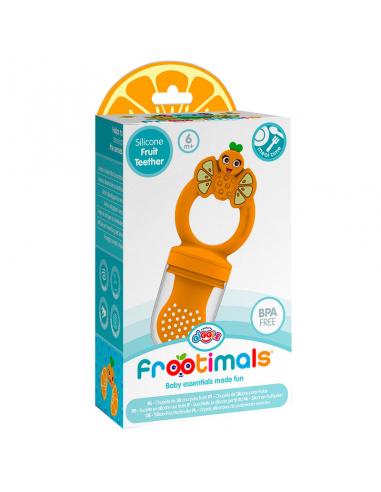 FROOTIMALS Chupete silicona para fruta Orangiefly Frootimals