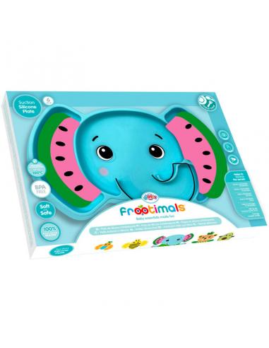 FROOTIMALS Plato silicona antideslizante Melany Melephant Frootimals