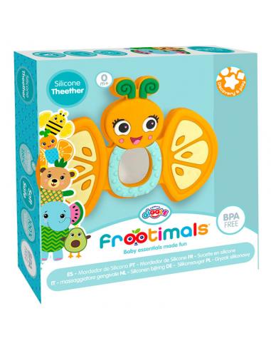 FROOTIMALS Mordedor silicona Orangiefly Frootimals