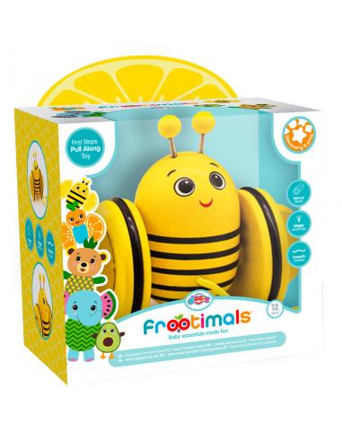FROOTIMALS Arrastrador primeros pasos madera Bizzy Lemonbee Frootimals
