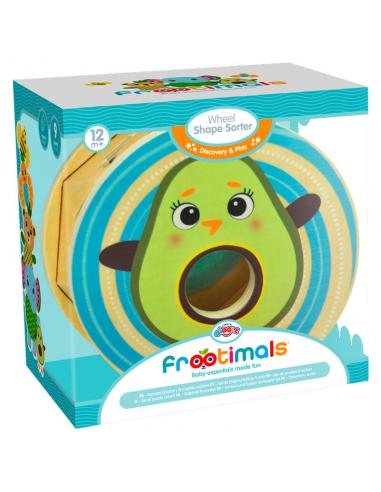 FROOTIMALS Encajable formas madera Miss Pio Chickicado Frootimals