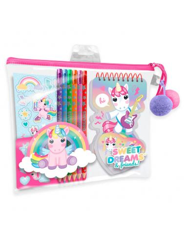 SWEET DREAMS Set papeleria en estuche Sweet Dreams