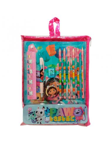 KIDS LICENSING Set papeleria La Casa de Muñecas de Gabby