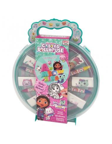 KIDS LICENSING Set papeleria viaje La Casa de Muñecas de Gabby