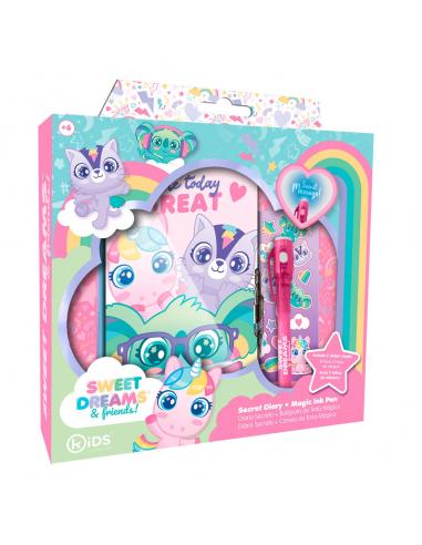 SWEET DREAMS Set papeleria con diario Sweet Dreams
