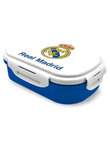 KIDS LICENSING Sandwichera + cubierto Real Madrid
