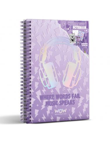 KIDS LICENSING Cuaderno A5 Dj Alana Wow Generation