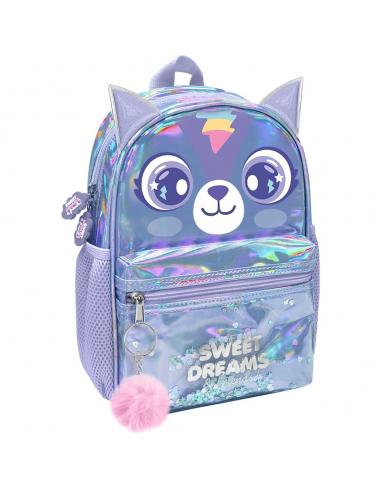 KIDS LICENSING Mochila plateada Sweet Dreams 29cm