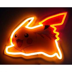 Lampara mural neon Pikachu Pokemon - Imagen 1