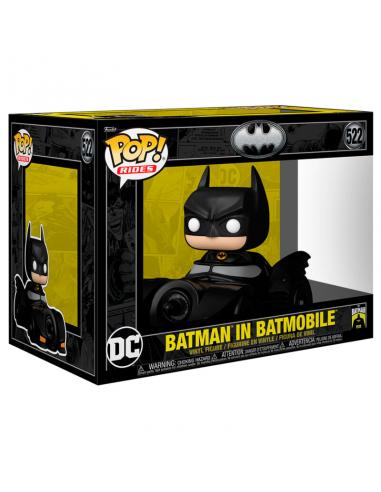 FUNKO Figura POP Rides Deluxe DC Comics Batman in Batmobile