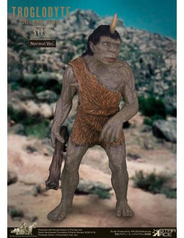 Star Ace Toys Ray Harryhausen's Estatua Soft Vinyl Troglodyte Normal Version 30 cm