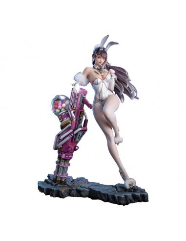 PIJI Original Character Estatua PVC 1/6 Bright Rabbit Illustration by Loull Aroll x New Era 37 cm