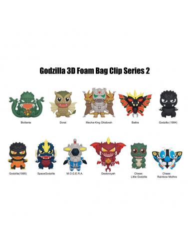 Monogram Int. Godzilla Colgantes PVC 3D Series 2 Expositor (24)
