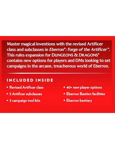D&D EBERRON FORGE ARTIFICER
