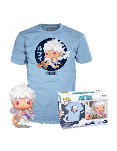 FUNKO Set figura POP &#38; Tee One Piece Luffy Fifth Gear